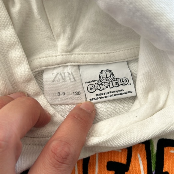ZARA Garfield Tops & T-Shirts for Boys Sizes (8-9) - Picture 2 of 3